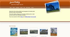 Desktop Screenshot of laurierudling.co.uk